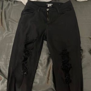 Black fashion nova jeans